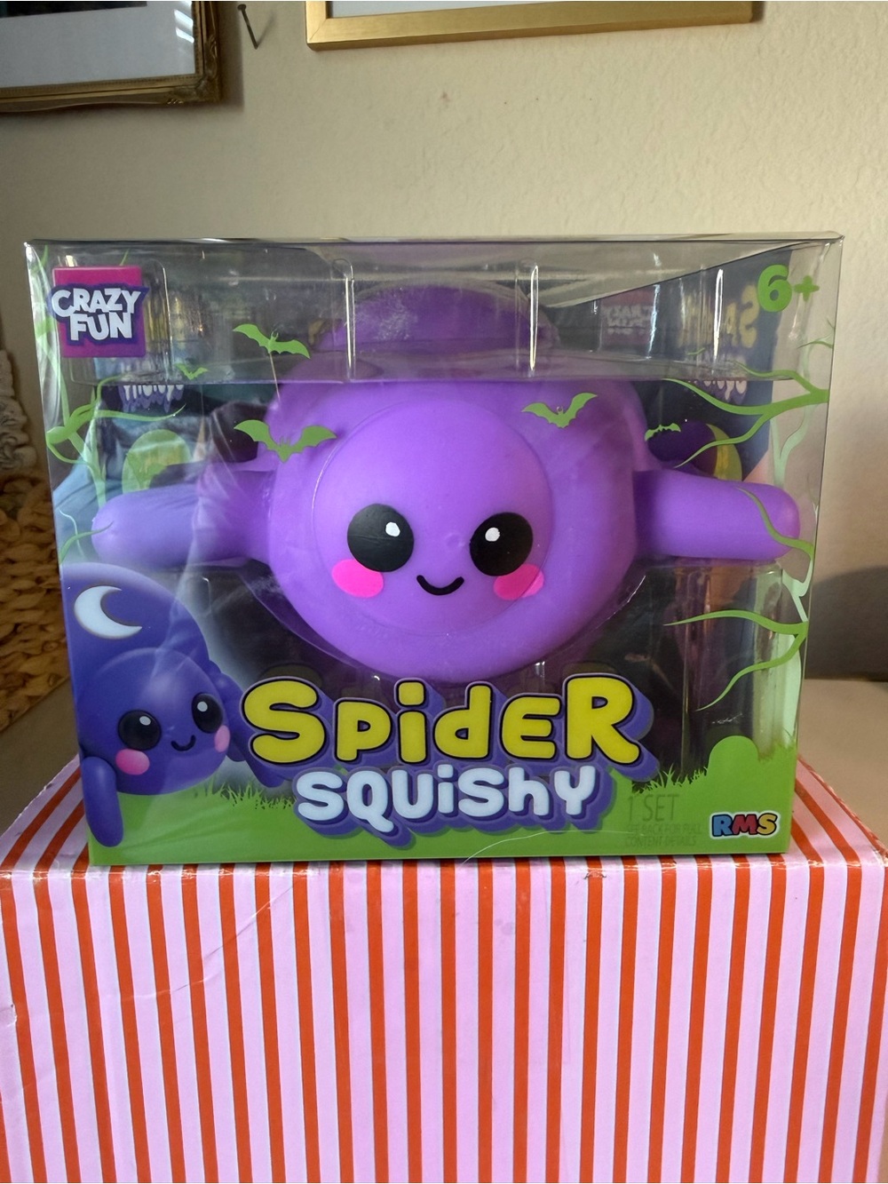 💜💜CRAZY FUN PURPLE SPIDER- Soft Sensory Toy!💜💜SO STINKIN CUTE!!!💜💚💜